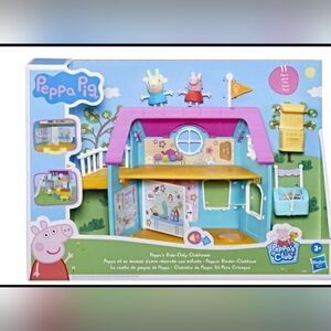Brand New Peppa Pig Kids Only Clubhouse PlaySet - Multicolor